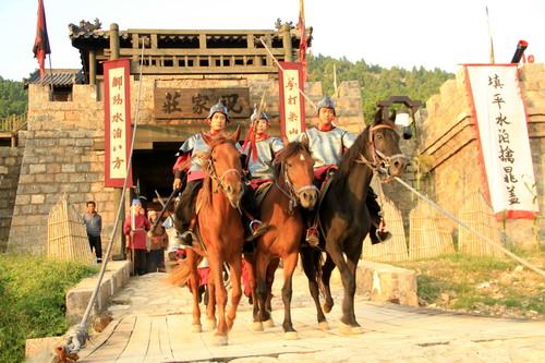 中國東平水滸文化公園開園