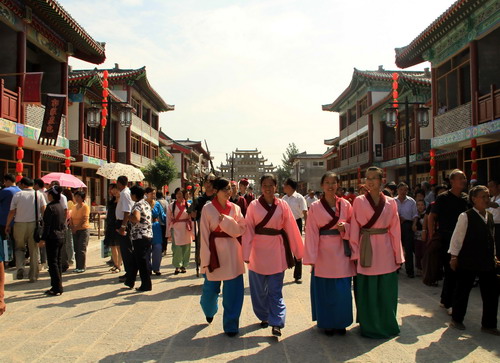 中國東平水滸文化公園開園