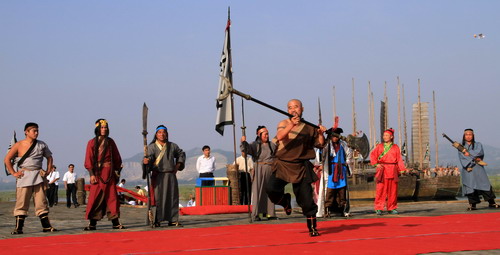 中國東平水滸文化公園開園