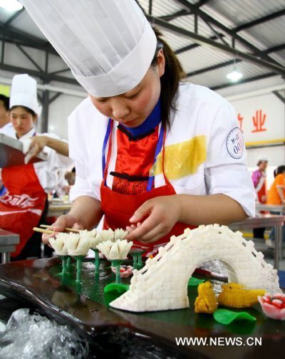 Cooking competition kicks off in Tianjin