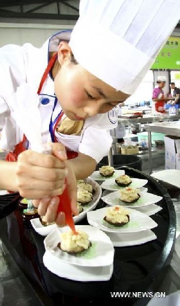 Cooking competition kicks off in Tianjin