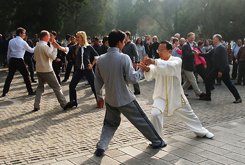 Trying Chinese Kongfu