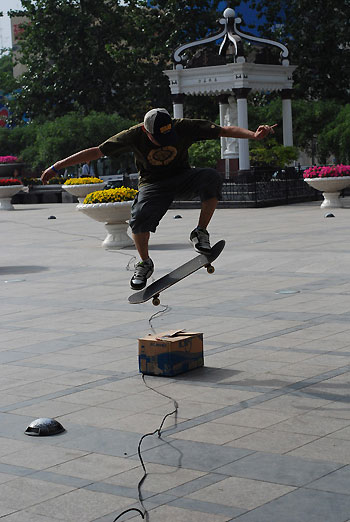 In the street of Wangfujin