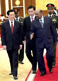 President Hu in Sudan