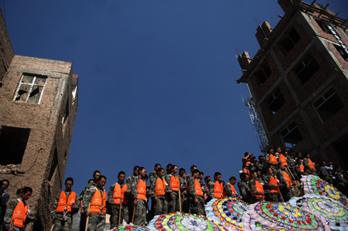 Zhouqu in mourning for mudslide victims