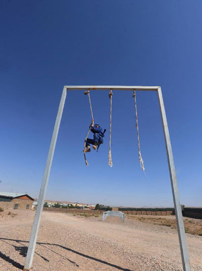 Training for police and army held in Afghanistan