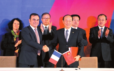 東風(fēng)集團(tuán)與法國雷諾汽車正式聯(lián)姻