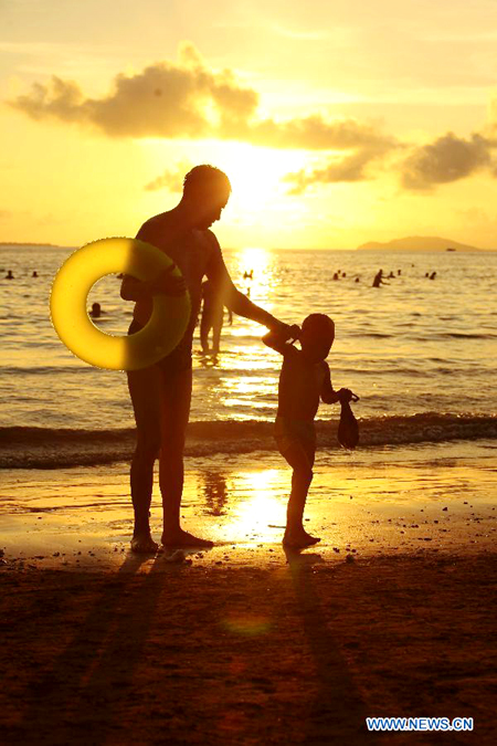 Beautiful seascape of Sanya, Hainan