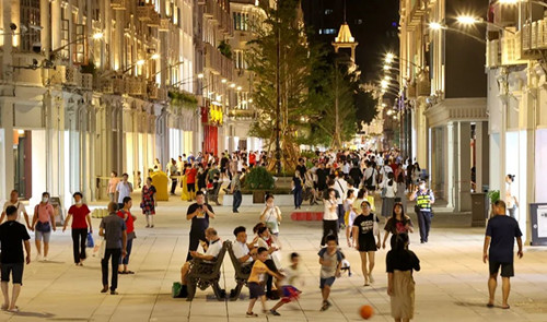 Zhongshan Pedestrian Street named national nighttime consumption project