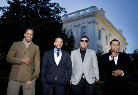 Eva Longoria and other celebs attend Hispanic music event at White House