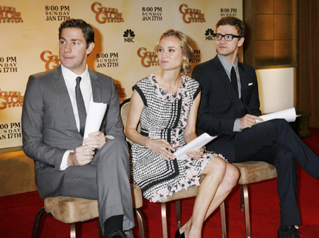 The Golden Globe Award nominations news conference