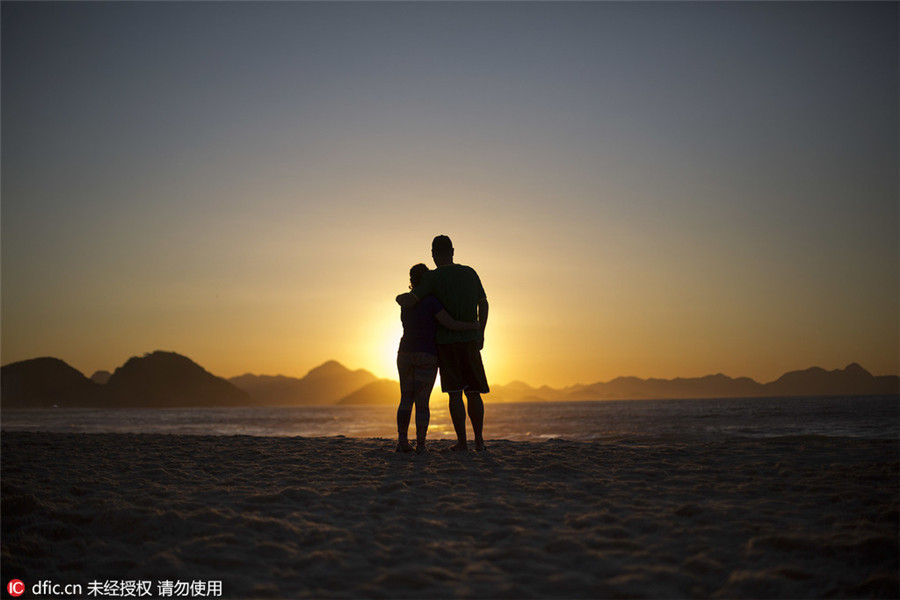 First ray of sunshine greets Rio ahead of Olympics