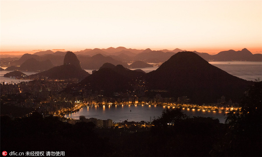 First ray of sunshine greets Rio ahead of Olympics