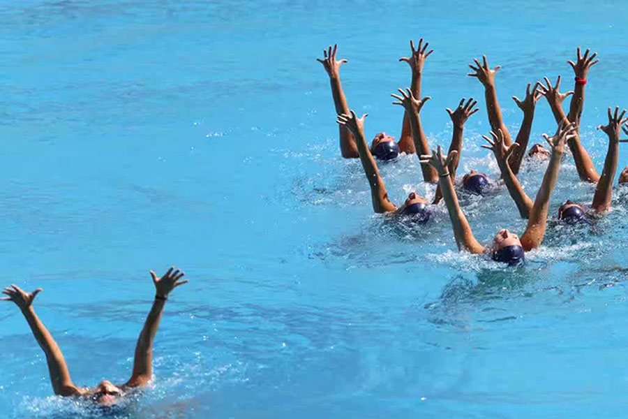 Training in Rio for Olympic glory