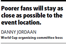 Some World Cup fans to face marathon treks in South Africa