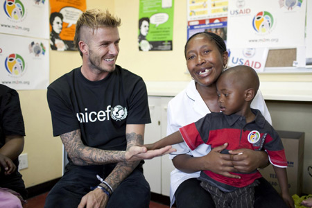 Beckham admits asthma problem