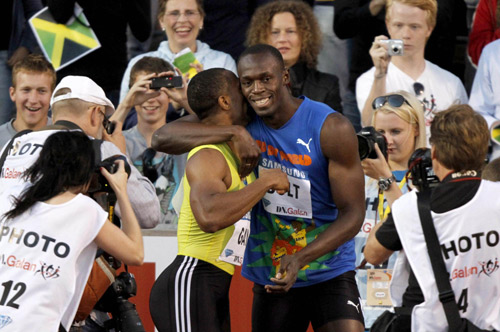 Bolt suffers surprise loss to Gay in 100m