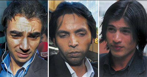 Pakistan cricketers Salman Butt and Mohammad Asif were found guilty on Tuesday of taking bribes to fix part of a Test match against England in a case that prosecutors said revealed rampant corruption at the heart of international cricket. Pakistan trio found guilty in fixing scandal