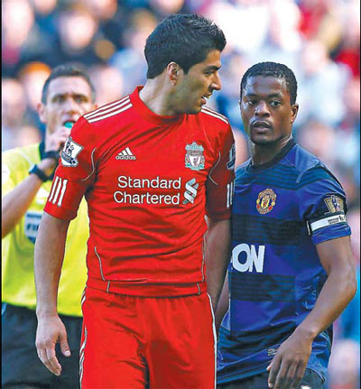 Liverpool reacted furiously after Luis Suarez was banned for eight games by the Football Association for racially abusing Manchester United's Patrice Evra and vowed to fight the verdict Liverpool livid over Suarez ban