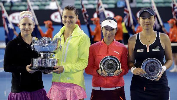 Chinese tennis veteran puts up valiant effort