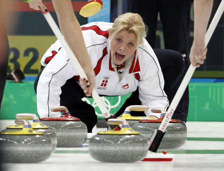 Chinese women curlers win third match in a row