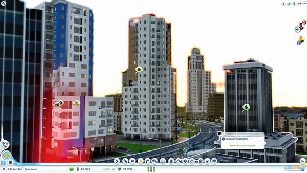 《模擬城市5》最新游戲截圖 現代化大都市