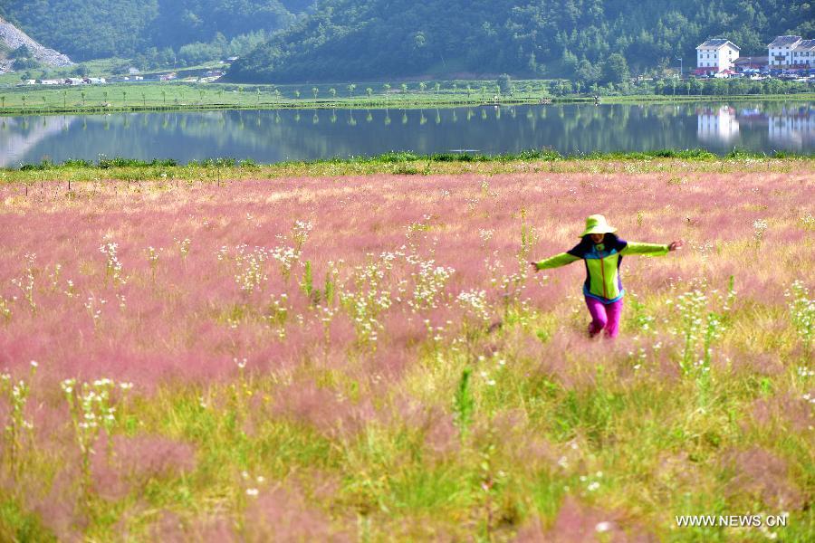 Amazing view of Dajiuhu Natiional Wetland Park in Shennongjia