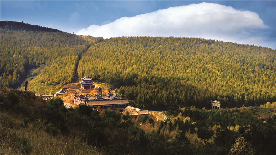 Rich colors of autumn in Taiyuan