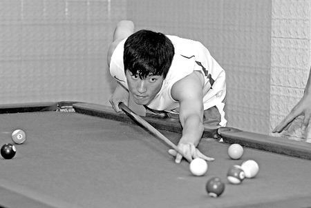 體壇明星愛臺球：劉翔張琳是高手 馬龍橫掃王勵勤