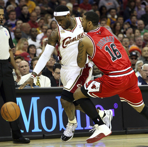 NBA季后賽：騎士主場屠牛 2:0領(lǐng)先