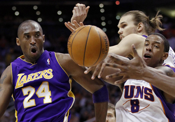 NBA：替補(bǔ)發(fā)威貢獻(xiàn)54分 太陽(yáng)勝湖人扳成2:2