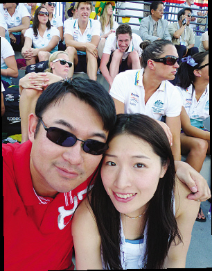 羅雪娟男友主動亮相 甘當(dāng)羅雪娟書童