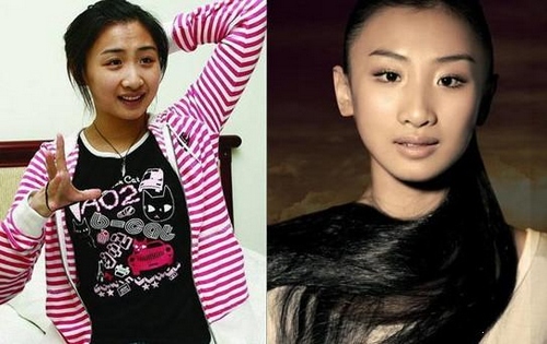 體壇大美女妝前妝后對(duì)比