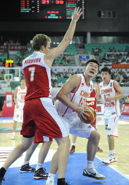 男籃負(fù)俄羅斯 斯杯遭七連敗又創(chuàng)新低