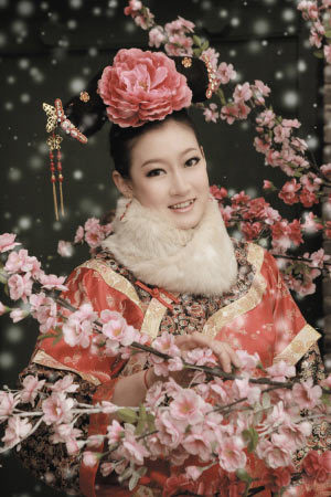 天津女排國(guó)手前衛(wèi)寫真