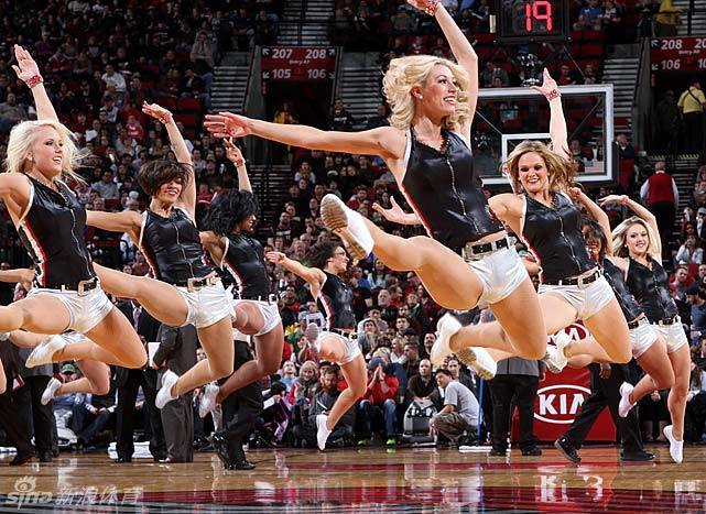 NBA的美艷啦啦隊女郎們