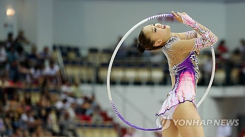 孫妍在喀山大運會首秀