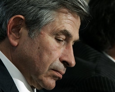 World Bank President Paul Wolfowitz appears at a news conference in Washington in this April 15, 2007, file photo. 