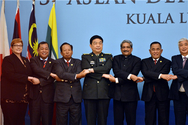 China's defence minister urges not to play up South China Sea issues