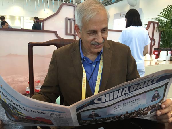 China Daily BRICS special edition praised