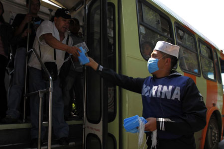 Swine flu in Mexico killed 103 people