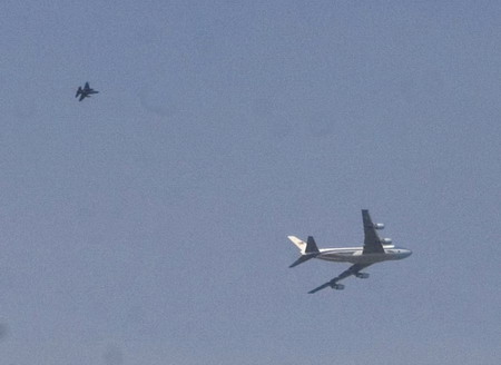 Air Force One flyover scares New Yorkers