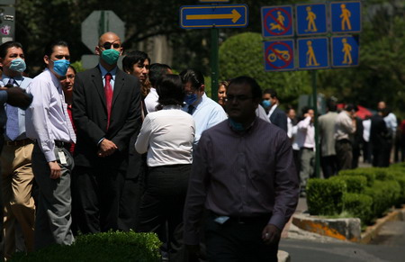 Mexico hit by 5.6-magnitude earthquake