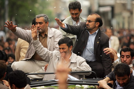 Iran President attacked by tear gas