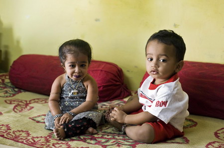 World's smallest girl set to make it big on British TV