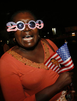 Obama lands in Ghana on historic Africa trip