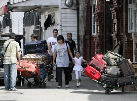 Traders leave Cherkizovsky market