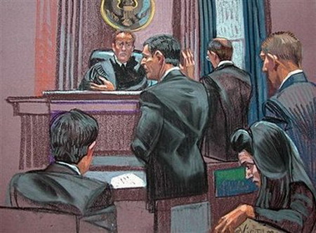 Ex-Madoff CFO pleads guilty in court in NYC