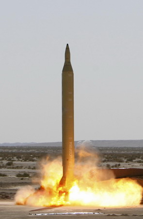 Iran test-fires long-range missile