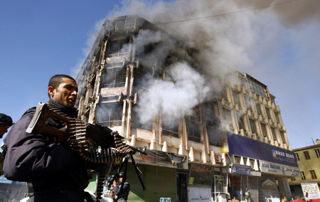 Afghans tighten security in Kabul after attack